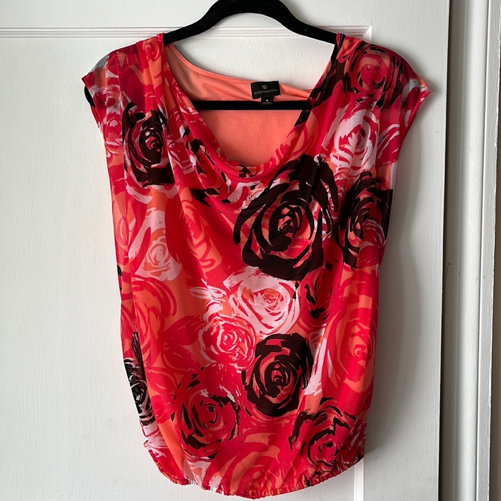 Short sleeve blouse